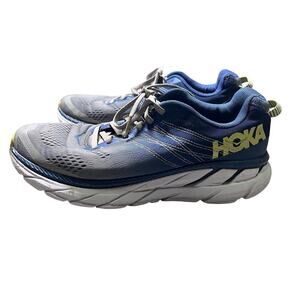 Hoka One One Clifton 6 Women's Size 11 Running Shoes Ensign Blue Wild Dove